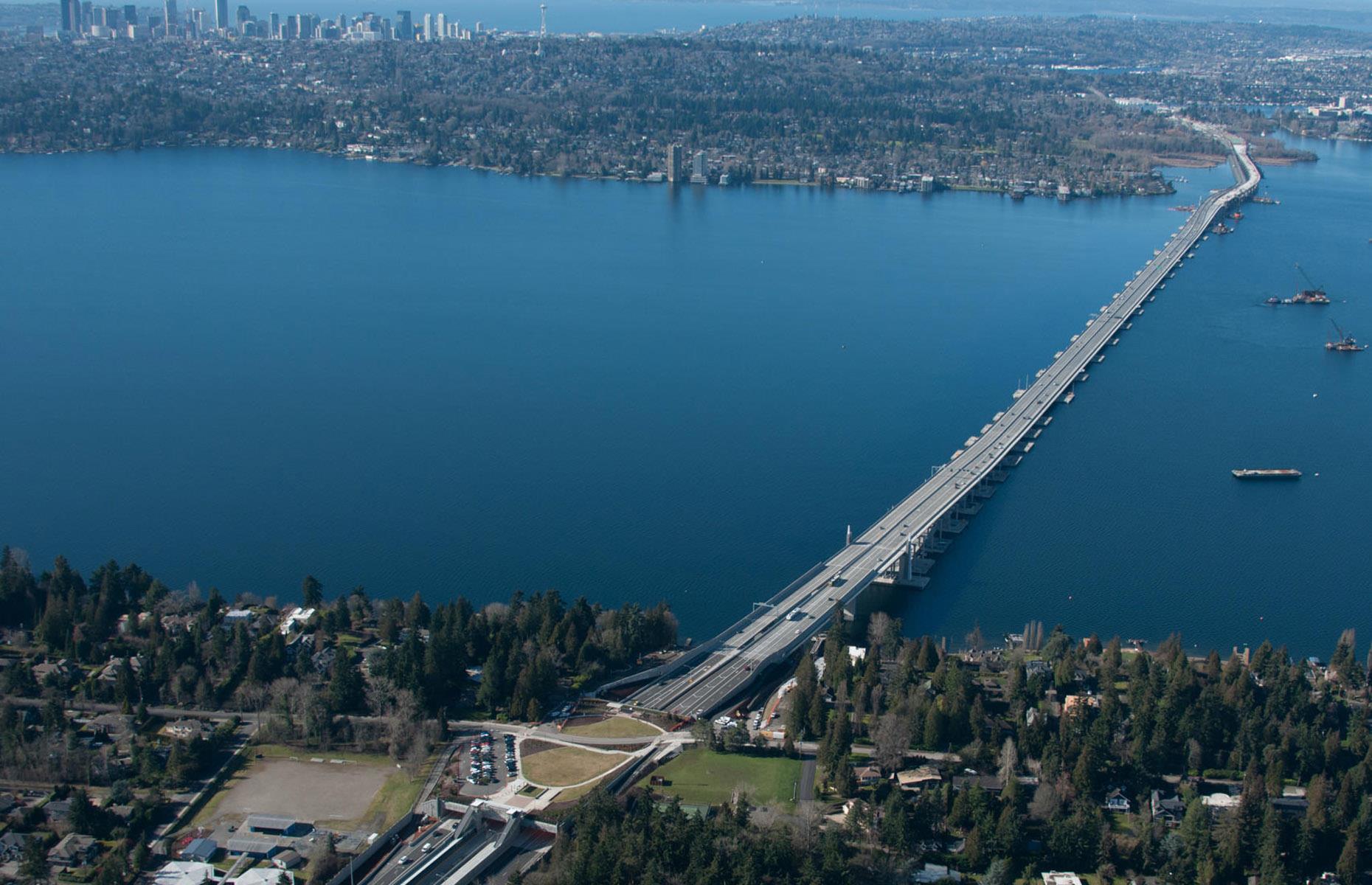 8. Evergreen Point Floating Bridge and HOV program: $5.9 billion 